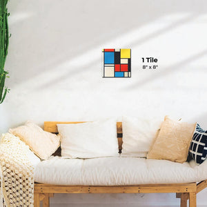 A Composition of Colors Preview - 8in x 8in