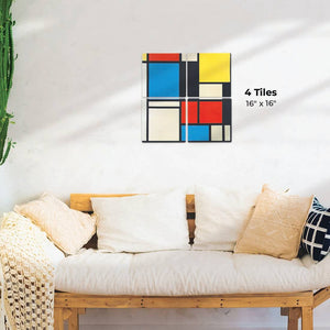 A Composition of Colors Preview - 16in x 16in