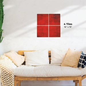 Deep Red Preview - 16in x 16in