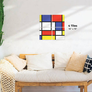 Geometry of Colors Preview - 16in x 16in