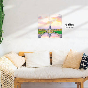 Eiffel Tower in Paris Preview - 16in x 16in