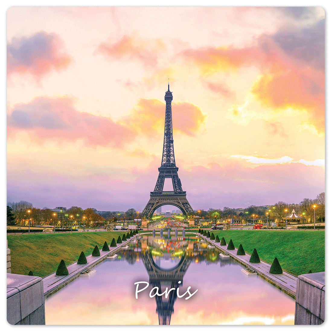 Slidetiles Metal Prints | Eiffel Tower in Paris Wall Art