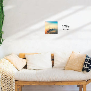 Dubai Skyline Preview - 8in x 8in