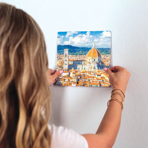 The Duomo in Florence Slidetile on wall in office.