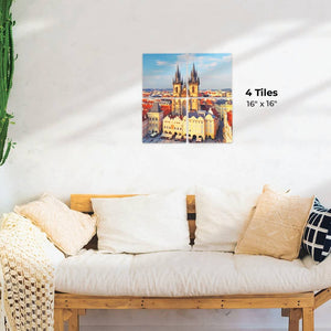 Old Town Sqaure in Prague Preview - 16in x 16in