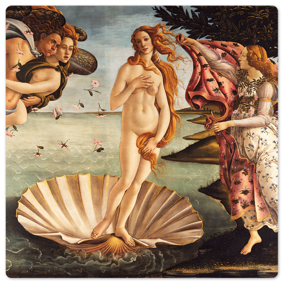 Slidetiles Metal Prints | Birth of Venus Wall Art