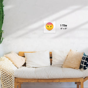 Angry Emoji Preview - 8in x 8in