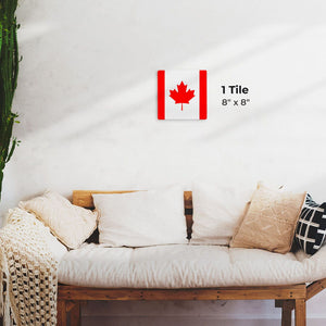 The Canada Flag Preview - 8in x 8in
