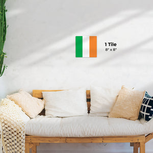 The Irish Flag Preview - 8in x 8in