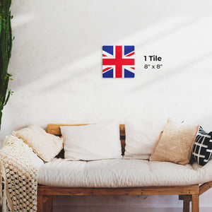 The British Flag Preview - 8in x 8in