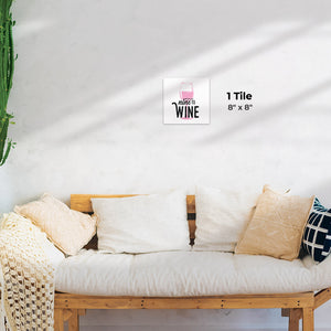 Nine to Wine Preview - 8in x 8in