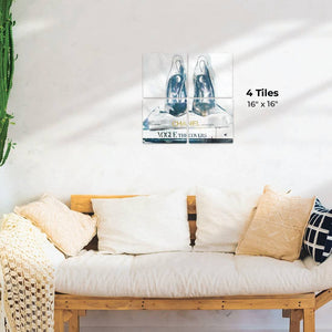 Beauty Books and Shoes Preview - 16in x 16in