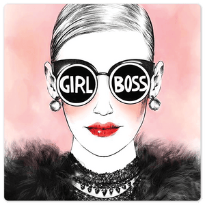 Girl Boss - 8in x 8in