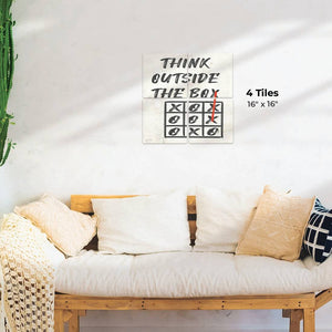 Always Think Outside the Box Preview - 16in x 16in