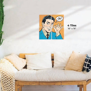 A OK! Preview - 16in x 16in