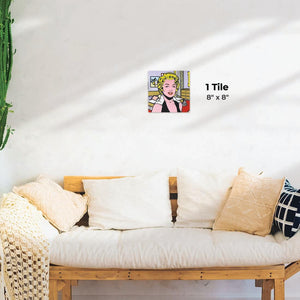 Monroe's Bedroom Preview - 8in x 8in