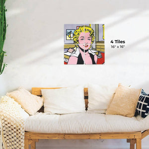 Monroe's Bedroom Preview - 16in x 16in