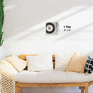 High Fidelity Record Player Preview - 8in x 8in