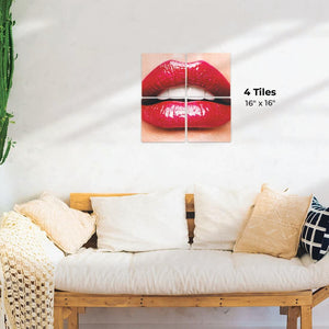 Delicious Lips Preview - 16in x 16in