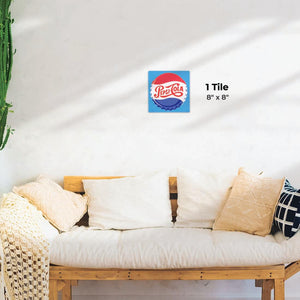Vintage Pepsi Preview - 8in x 8in