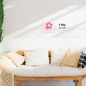 Pink on Pink Preview - 8in x 8in