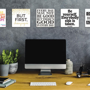 Model mounting Good in Everyday Slidetile to the wall.