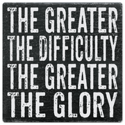 The Greater the Glory - 8in x 8in