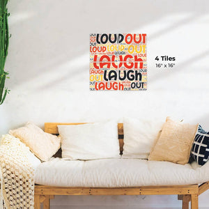 Laugh Out Loud Preview - 16in x 16in