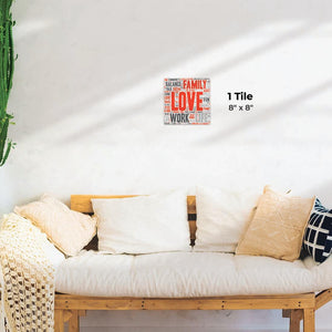 Love my Family Preview - 8in x 8in