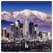 Los Angeles Skyline - 8in x 8in