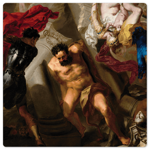 The Death of Samson - 8in x 8in