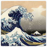 The Great Wave - 8in x 8in