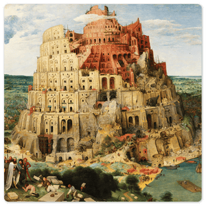 Tower of Babel - 8in x 8in