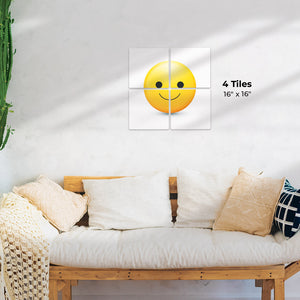 Happy Emoji Preview - 16in x 16in