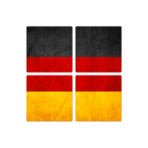 The German Grunge Flag - 16in x 16in
