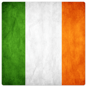 The Irish Grunge Flag - 8in x 8in