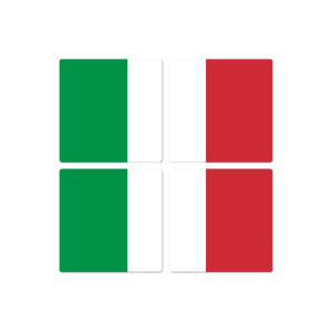 The Italian Flag - 16in x 16in