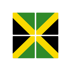 The Jamaican Flag - 16in x 16in