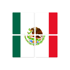 The Mexican Flag - 16in x 16in