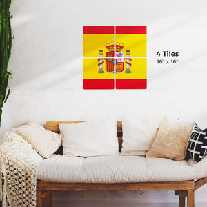 The Spanish Flag Preview - 16in x 16in