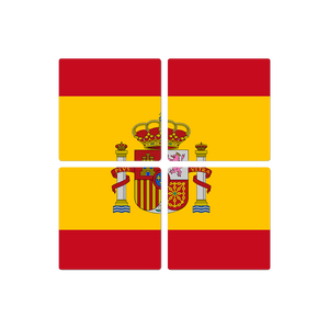 The Spanish Flag - 16in x 16in