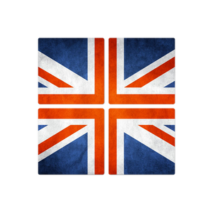 The British Grunge Flag - 16in x 16in