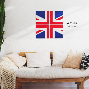 The British Flag Preview - 16in x 16in