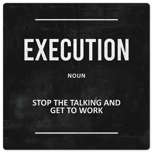Definition of Execution - 8in x 8in