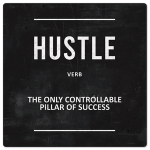 Definition of Hustle - 8in x 8in