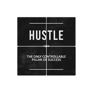 Definition of Hustle - 16in x 16in