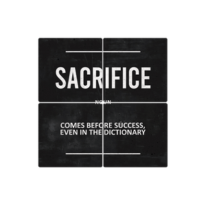 Definition of Sacrifice - 16in x 16in