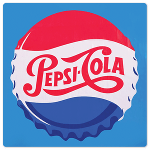 Vintage Pepsi - 8in x 8in