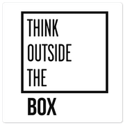 Think outside the box - 8in x 8in
