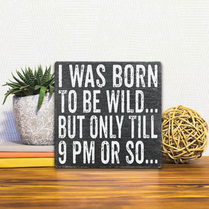 A Slidetile of the Born To Be Wild sitting on a table.